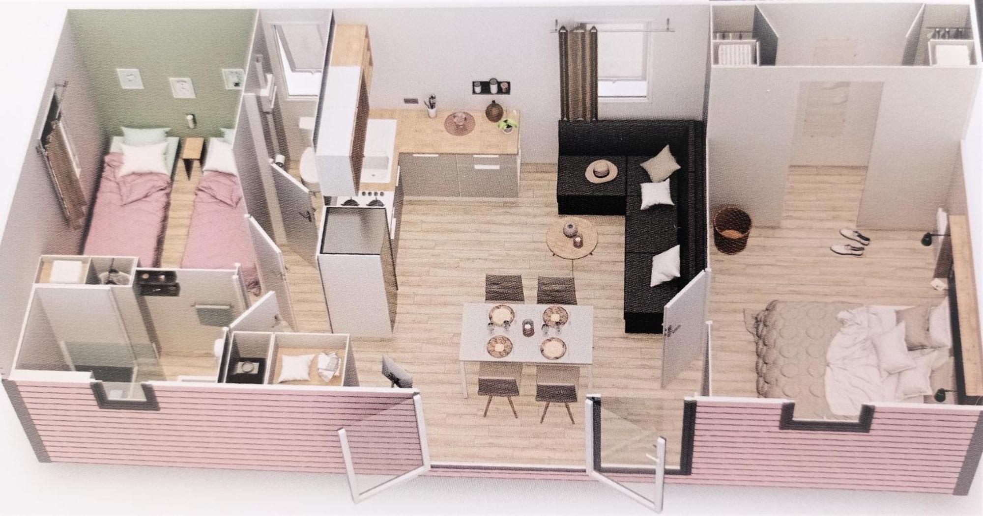 Happymobilhome Argeles-Sur-Mer -Plage A 500M- Camping 4 Etoiles Del Mar Bagian luar foto