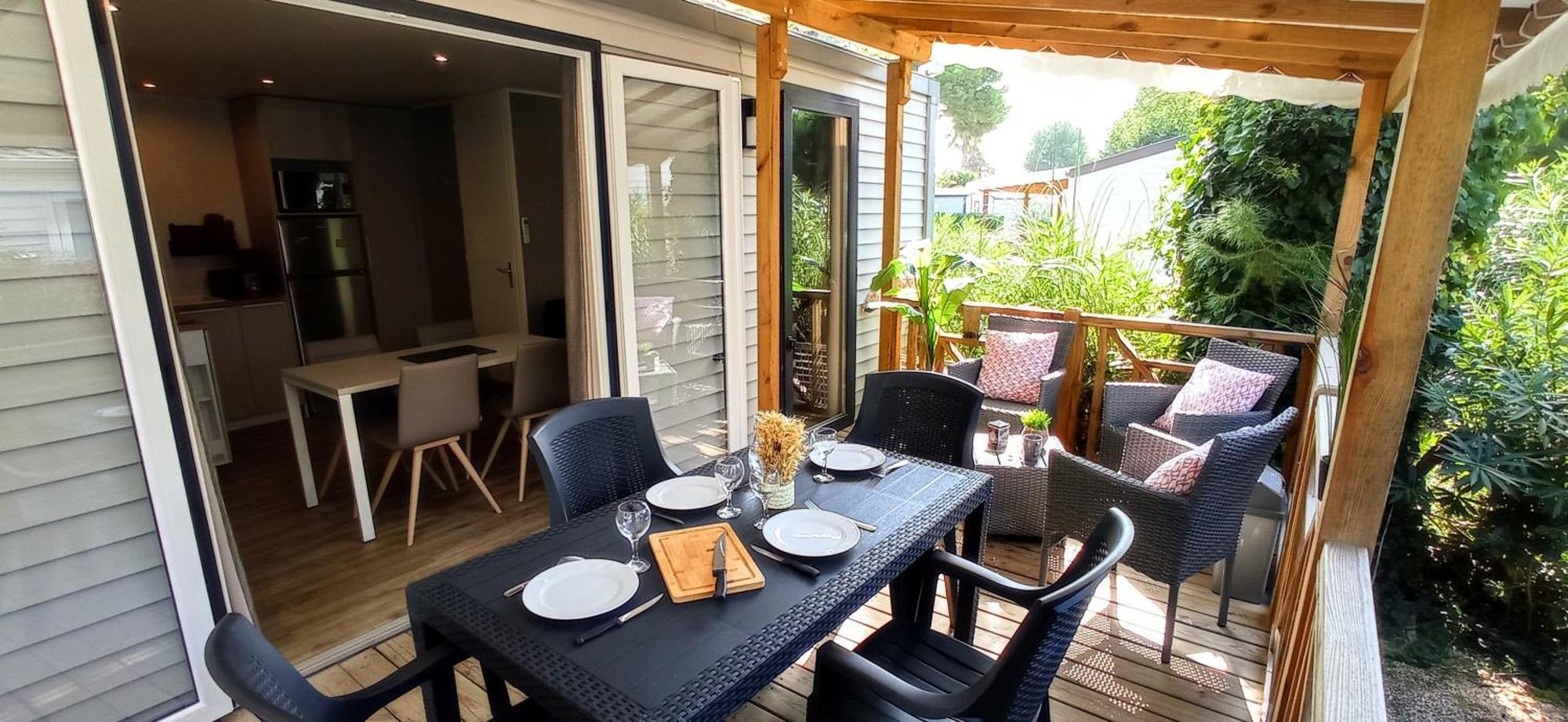 Happymobilhome Argeles-Sur-Mer -Plage A 500M- Camping 4 Etoiles Del Mar Bagian luar foto