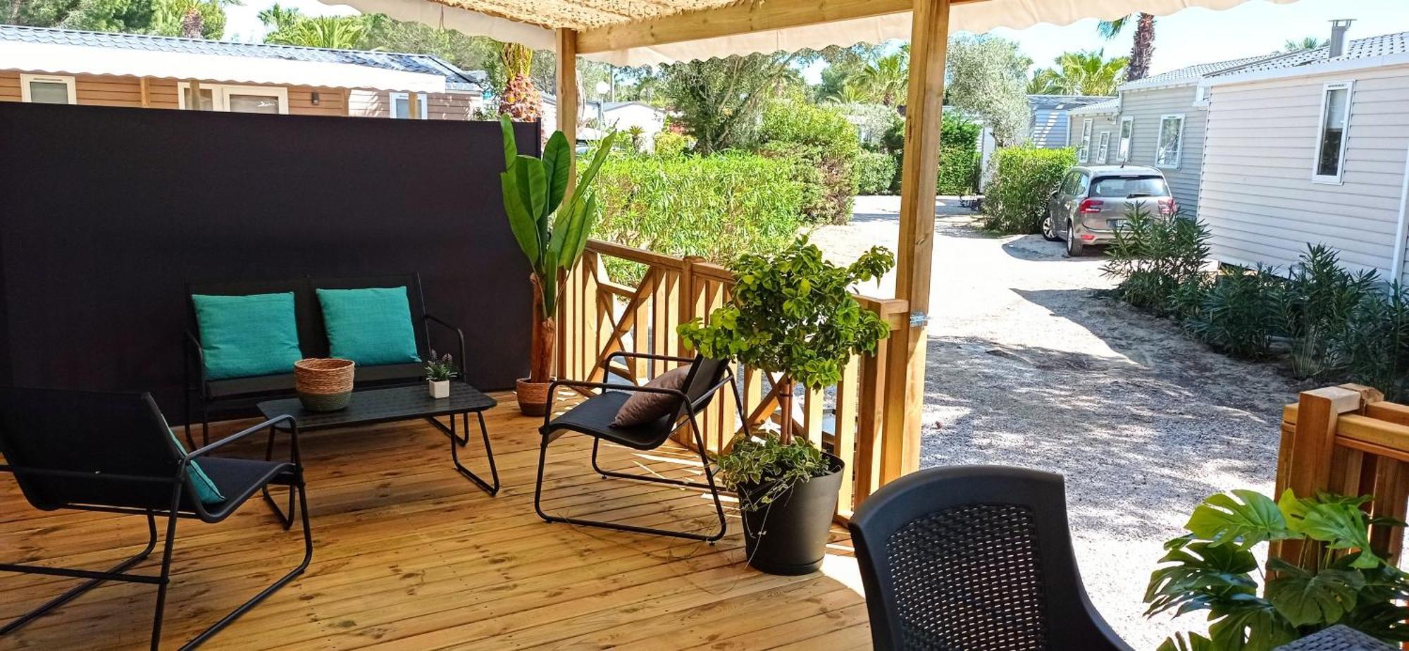 Happymobilhome Argeles-Sur-Mer -Plage A 500M- Camping 4 Etoiles Del Mar Bagian luar foto