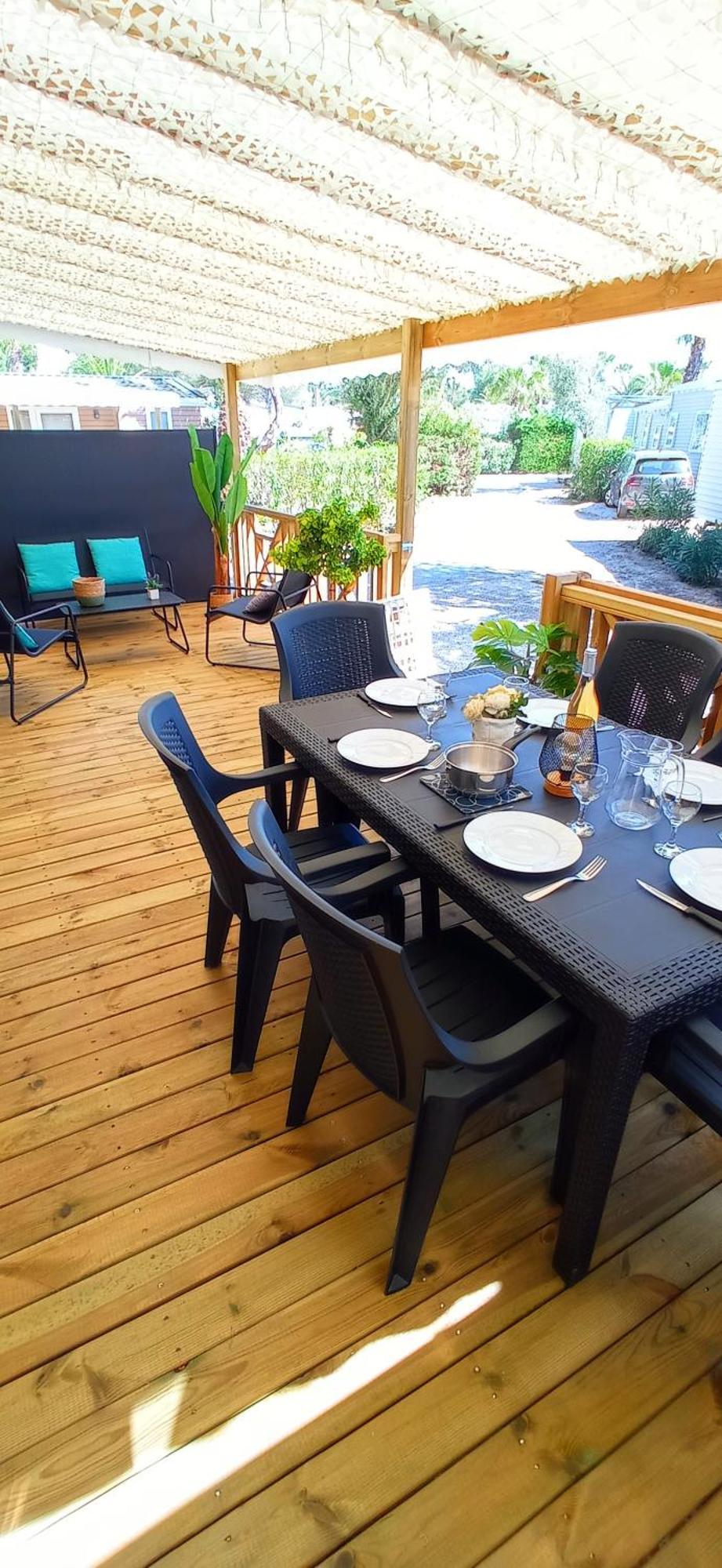 Happymobilhome Argeles-Sur-Mer -Plage A 500M- Camping 4 Etoiles Del Mar Bagian luar foto